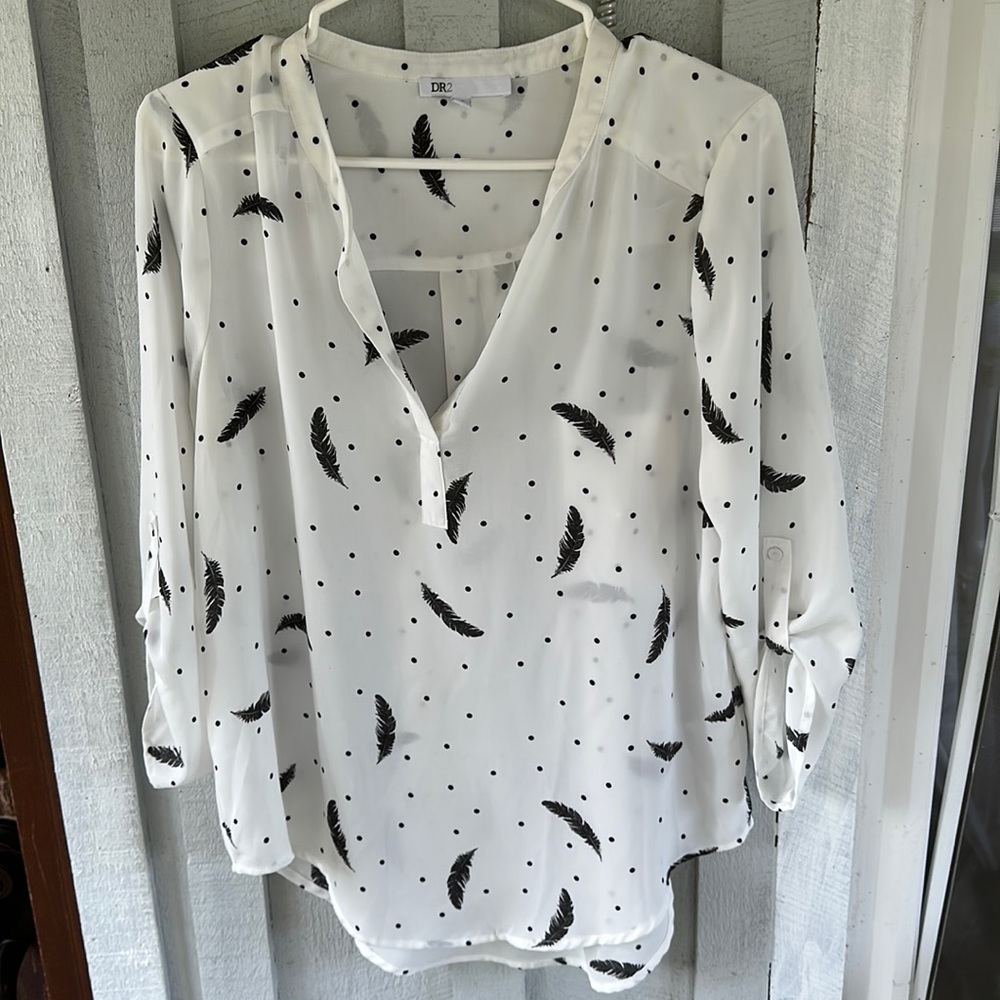 DR2 flowy 3/4 sleeve top
